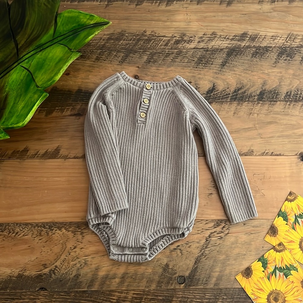 Little Planet by Carters sweater onesie 24 months. Great condition.